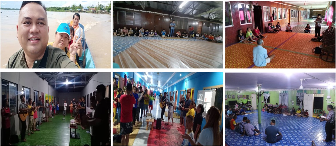 FGB and Iban Revival Ministry (IRM) work in Mukah and Balingian